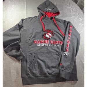 Champion Men's Hoodie - Marine Corps